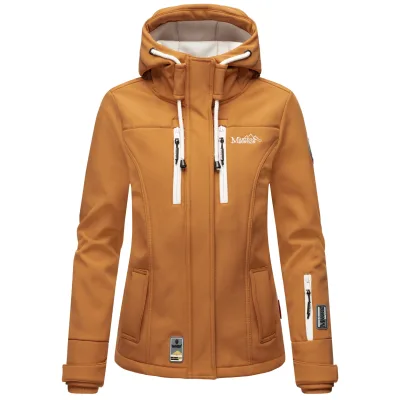 MARIKOO Damen Softshelljacke Outdoor Funktionsjacke Kleinezicke