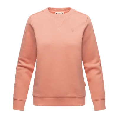 MARIKOO Damen Sweatshirt Pullover Mit Recyceltem Material Umikoo