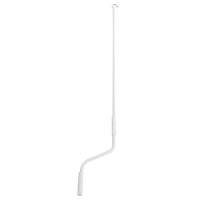 Markisenkurbel für Markisen, Handkurbel Kurbel, 150cm ~ weiß