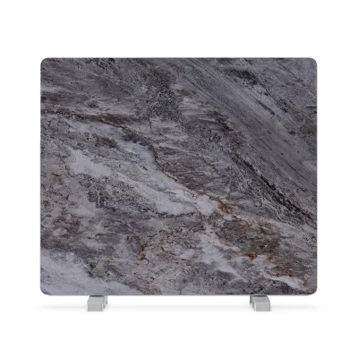 MarmoHeat Infrarot-Panel   420 W   6 - 12 m²   Marmor-Design   70 cm x 63 cm black_marble 420_watt