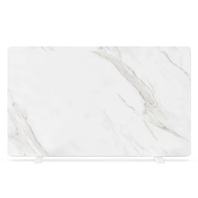 MarmoHeat Infrarot-Panel   600 W   5 - 9 m²   Marmor-Design   70 cm x 100 cm Weißer Marmor 600 W