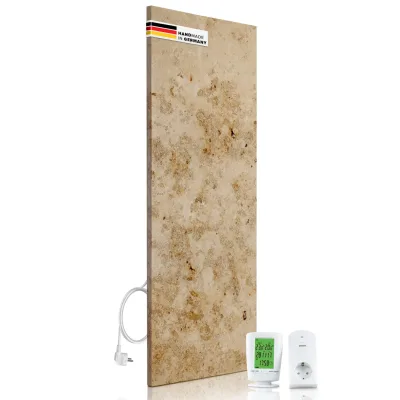 Mid.you Infrarot-Heizpaneel Lymonit A-800 Sand 100x40x2 cm
