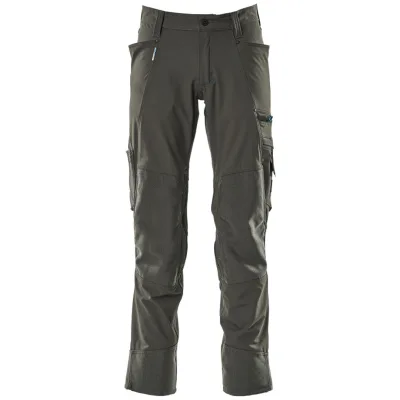 Mascot Bundhose ADVANCED wasserabweisend mit Knietaschen 17179, Gr. 22 dunkelanthrazit