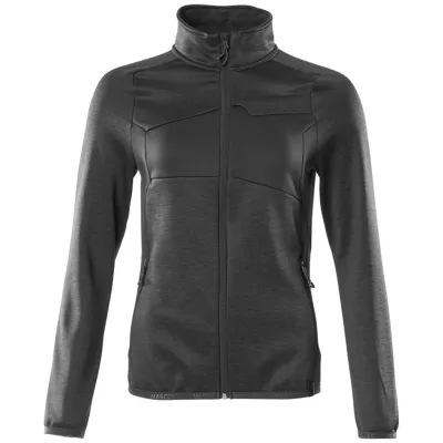 Mascot Fleecepullover mit Reißverschluss 18153, Damen Gr. 2XL, schwarz