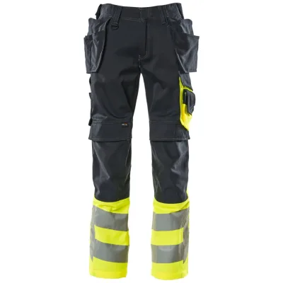 Mascot Hose mit Hängetaschen 17531-860-01017 Gr. 90C52 schwarzblau/hi-vis gelb