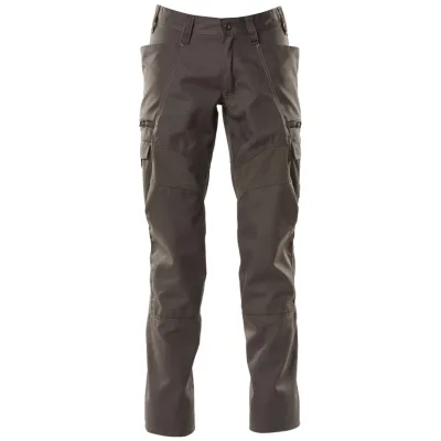Mascot MASCOT® ACCELERATE Hose mit Schenkeltaschen, Stretch-Einsätze Gr. 26 dunkelanthrazit
