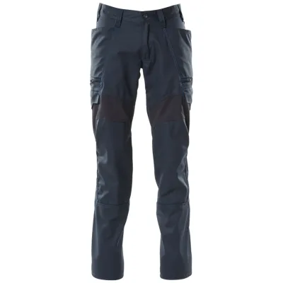 Mascot MASCOT® ACCELERATE Hose mit Schenkeltaschen, Stretch-Einsätze Gr. 44 schwarzblau