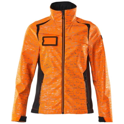 Mascot MASCOT ACCELERATE SAFE Damen Softshelljacke 19212-291 Gr. 2XL hi-vis orange/schwarzblau