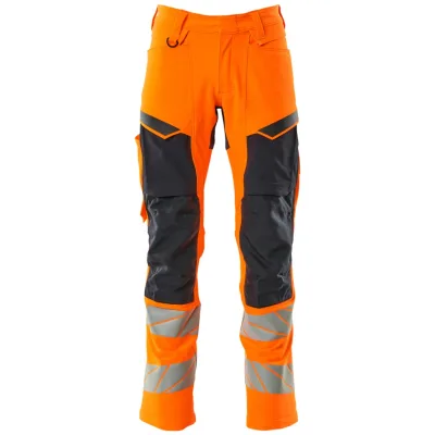 Mascot MASCOT ACCELERATE SAFE Warnschutz-Stretchhose 19479 Gr. 76C46 hi-vis orange/schwarzblau
