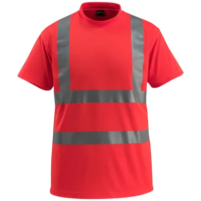 Mascot SAFE LIGHT T-Shirt Townsville Gr. 2XL warnrot