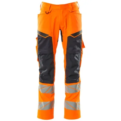 Mascot Warnschutz Bundhose 19579-236-14010 Gr. 82C44 hi-vis orange/schwarzblau