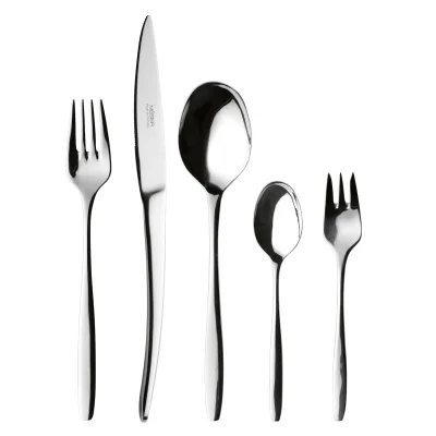 Mäser Besteck-Set, Edelstahl Nigran Silber