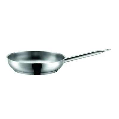Mäser Bratpfanne Edelstahl PROFESSIONAL I Silberfarben