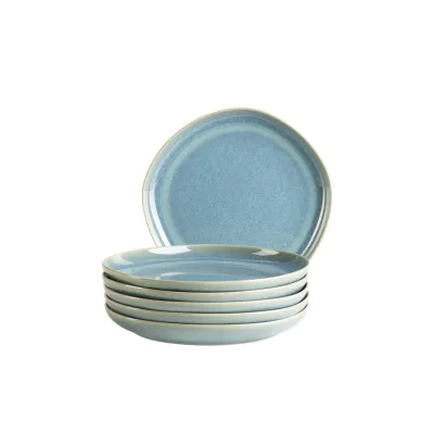 Mäser Dessertteller Set, Steinzeug Cordelia