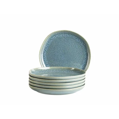 Mäser Dessertteller Set, Steinzeug Cordelia