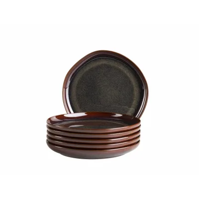 Mäser Dessertteller Set, Steinzeug Cordelia