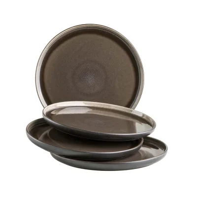 Mäser Dessertteller-Set, Steinzeug Niara