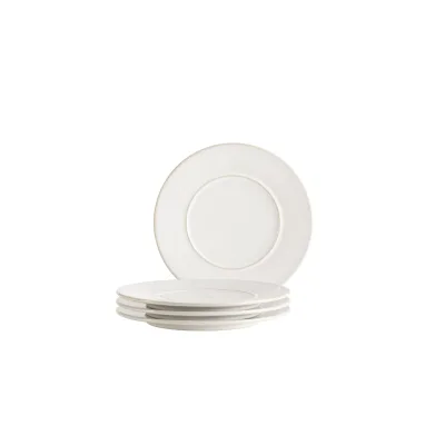 Mäser Dessertteller Set, Steinzeug Unico