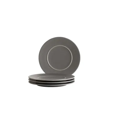 Mäser Dessertteller Set, Steinzeug Unico