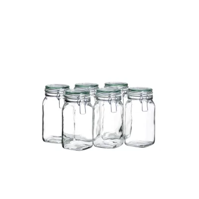 Mäser Einmachglas mit Deckel, 1,45 l GOTHIKA Transparent