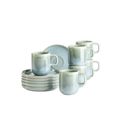 Mäser Espressotassen-Set, Steinzeug Cordelia