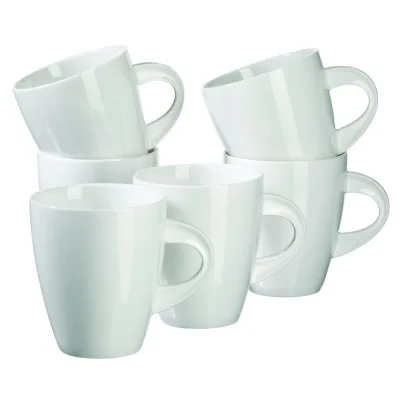 Mäser Kaffeebecher 40 cl, Porzellan LA MUSICA Elfenbein