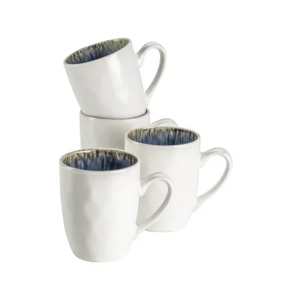 Mäser Kaffeebecher-Set, Steinzeug Frozen