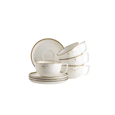 Mäser Kaffeetassen-Set, Porzellan Pintar