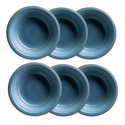 Mäser Suppenteller-Set, Steingut LUMACA