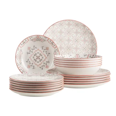 Mäser Teller Set, Porzellan Granada