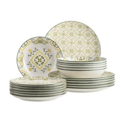 Mäser Teller Set, Porzellan Granada