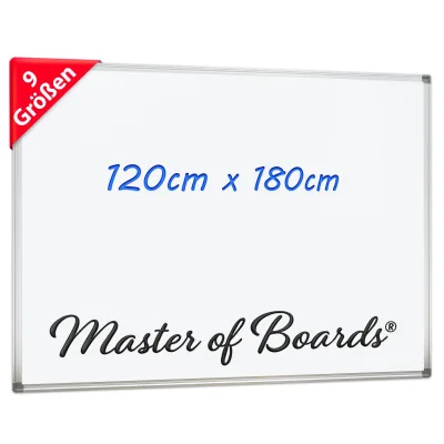 Master of Boards Whiteboard mit lackierter Oberfläche