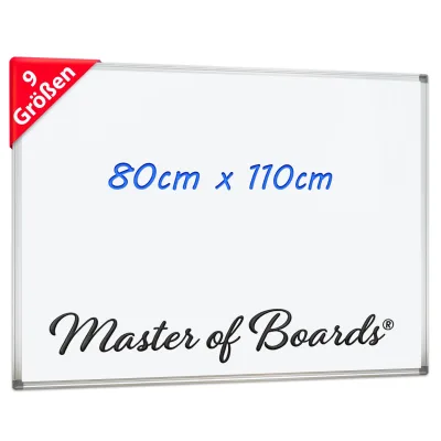 Master of Boards Whiteboard mit lackierter Oberfläche