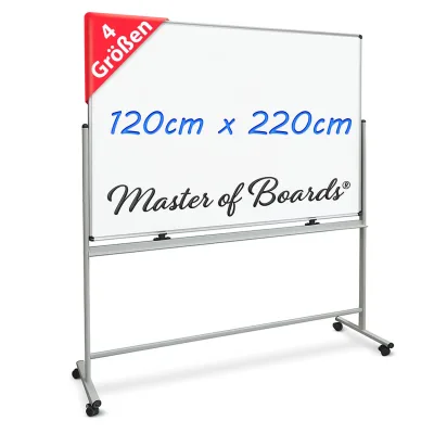 Master of Boards Whiteboard Stanford   Lackiert   Mobil & drehbar