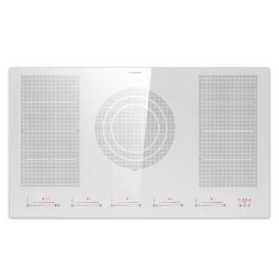 Masterzone 90 Flex Induktionskochfeld Einbau 5 Kochzonen 2 Flex-Zonen ThermoBoost Smart Flex Technology max. 12600 Watt