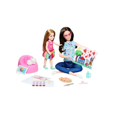 Mattel HRG48 - Barbie - You can be anything - Kunsttherapeutin, Puppen mit Zubehör