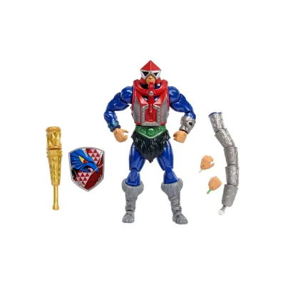 Mattel HYC51 - Masters of the Universe - New Eternia - Mekaneck, Actionfigur, 18 cm