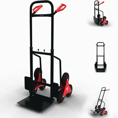 MAXCRAFT Treppenkarre bis 150 kg in Schwarz
