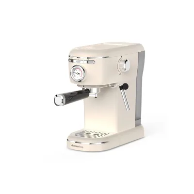 Melchioni Siebträgermaschine 3in1 15 Bar 1100W für Pulver Pads Kapseln