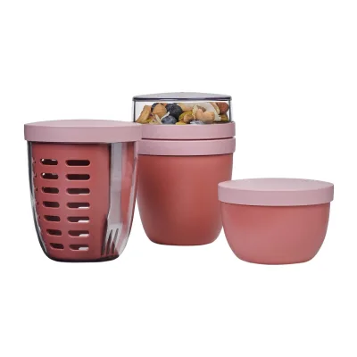 Mepal Lunchpot, Fruitpot und Snackpot Ellipse 3-tlg.