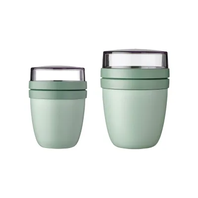 Mepal Lunchpot mini + regular Ellipse 2er Set