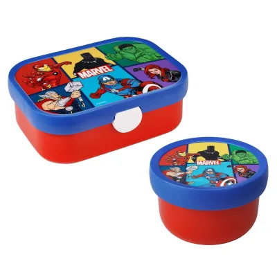 Mepal Obst- und Bentobox Avengers Campus 300 & 750 ml
