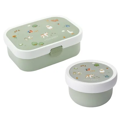 Mepal Obst- und Bentobox Little Farm Campus 300 & 750 ml