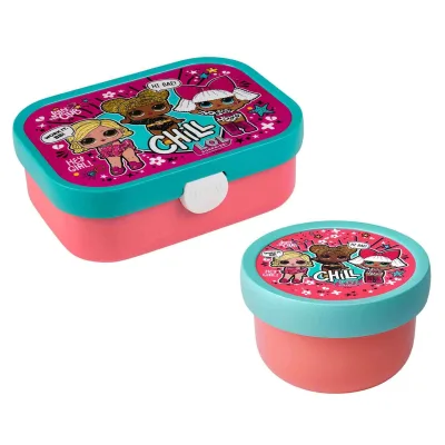 Mepal Obst- und Bentobox L.O.L. Surprise Campus 300 & 750 ml