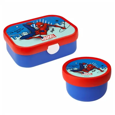 Mepal Obst- und Bentobox Spiderman Campus 300 & 750 ml