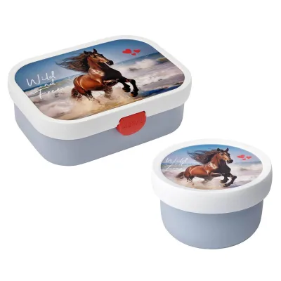 Mepal Obst- und Bentobox Wild Horse Campus 300 & 750 ml