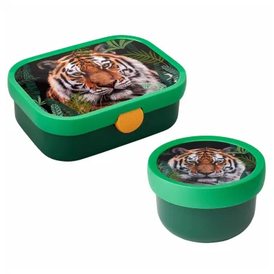 Mepal Obst- und Bentobox Wild Tiger Campus 300 & 750 ml