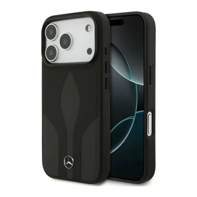 Mercedes Apple Leather The Move MagSafe iPhone 17 Pro Max Schutzhülle