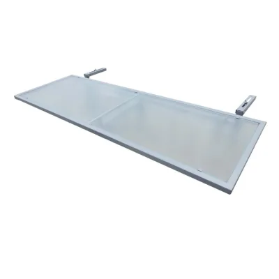Merxx Balkonhängetisch, Glas 120 x