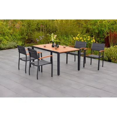 Merxx Paxos Set 5tlg. Tisch 150x90 cm